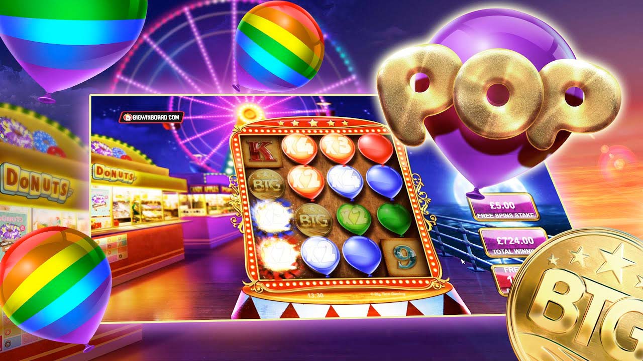 Screenshot of the Pop slot by Big Time Gaming