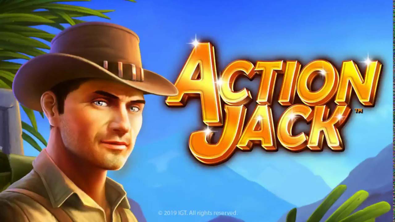 Screenshot of the Action Jack slot by IGT