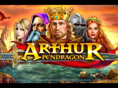 Screenshot of the Arthur Pendragon slot by IGT