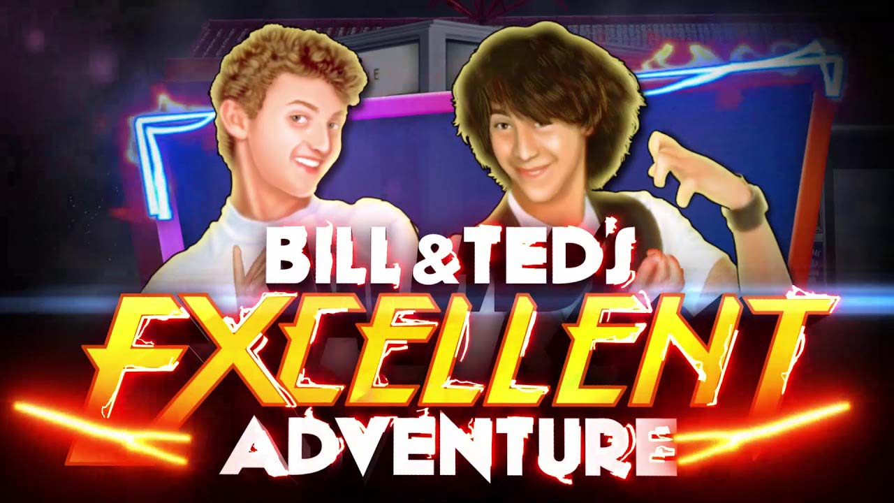Screenshot of the Bill and Ted's Excellent Adventure slot by IGT