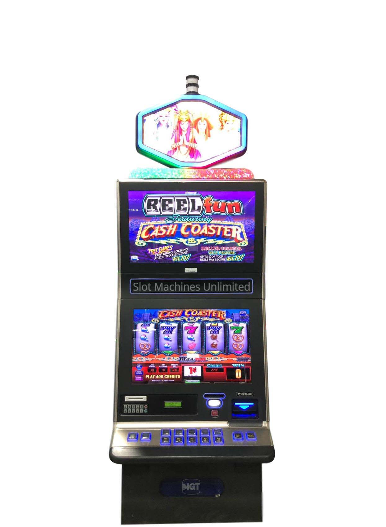 Screenshot of the Cash Coaster slot by IGT