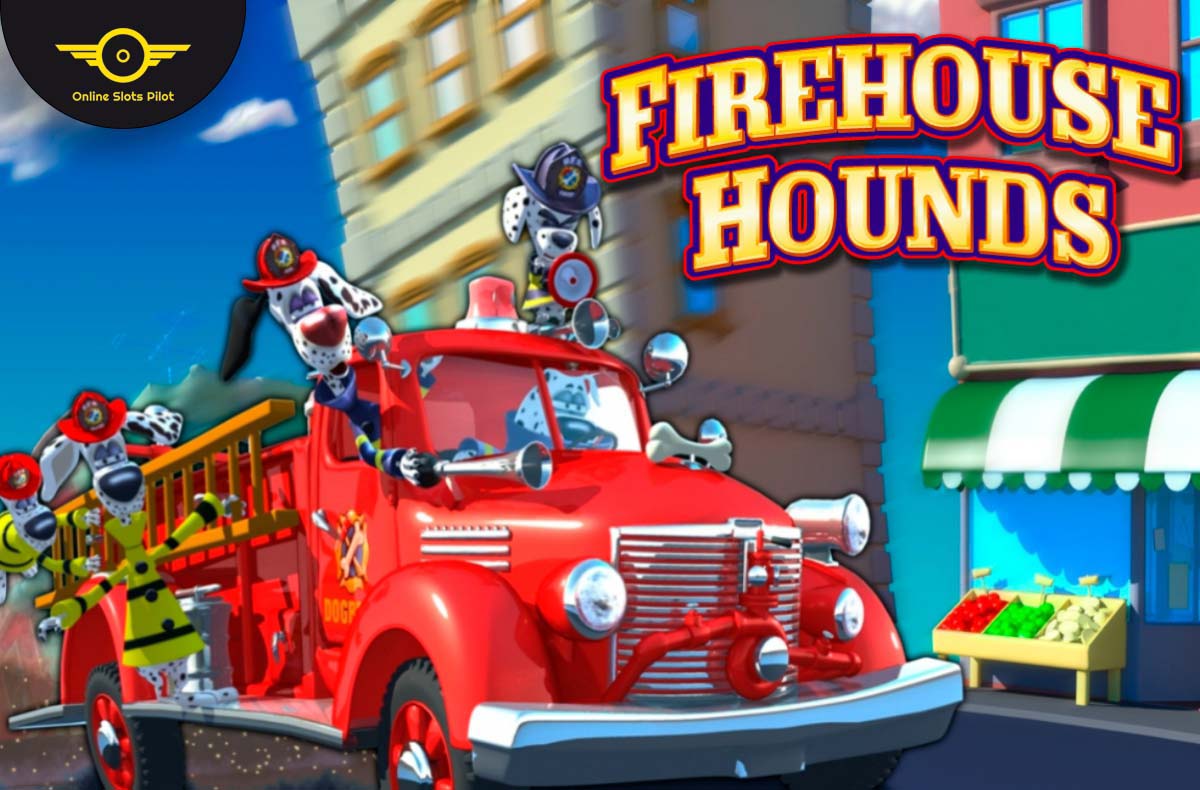 Screenshot of the Firehouse Hounds slot by IGT