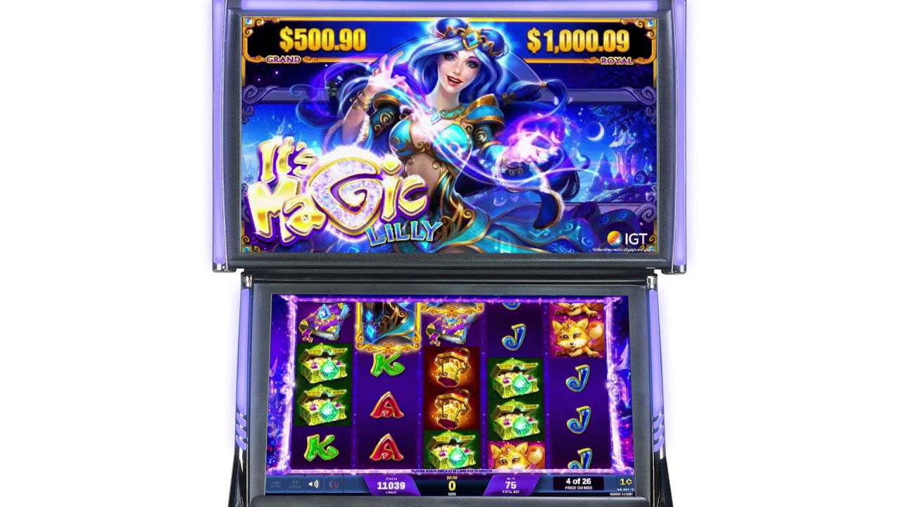 Screenshot of the It's Magic slot by IGT
