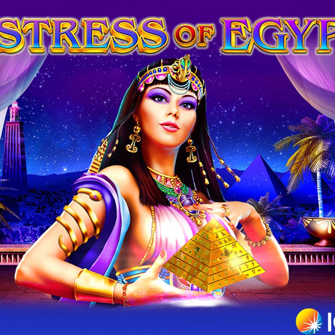 Screenshot of the Mistress of Egypt slot by IGT