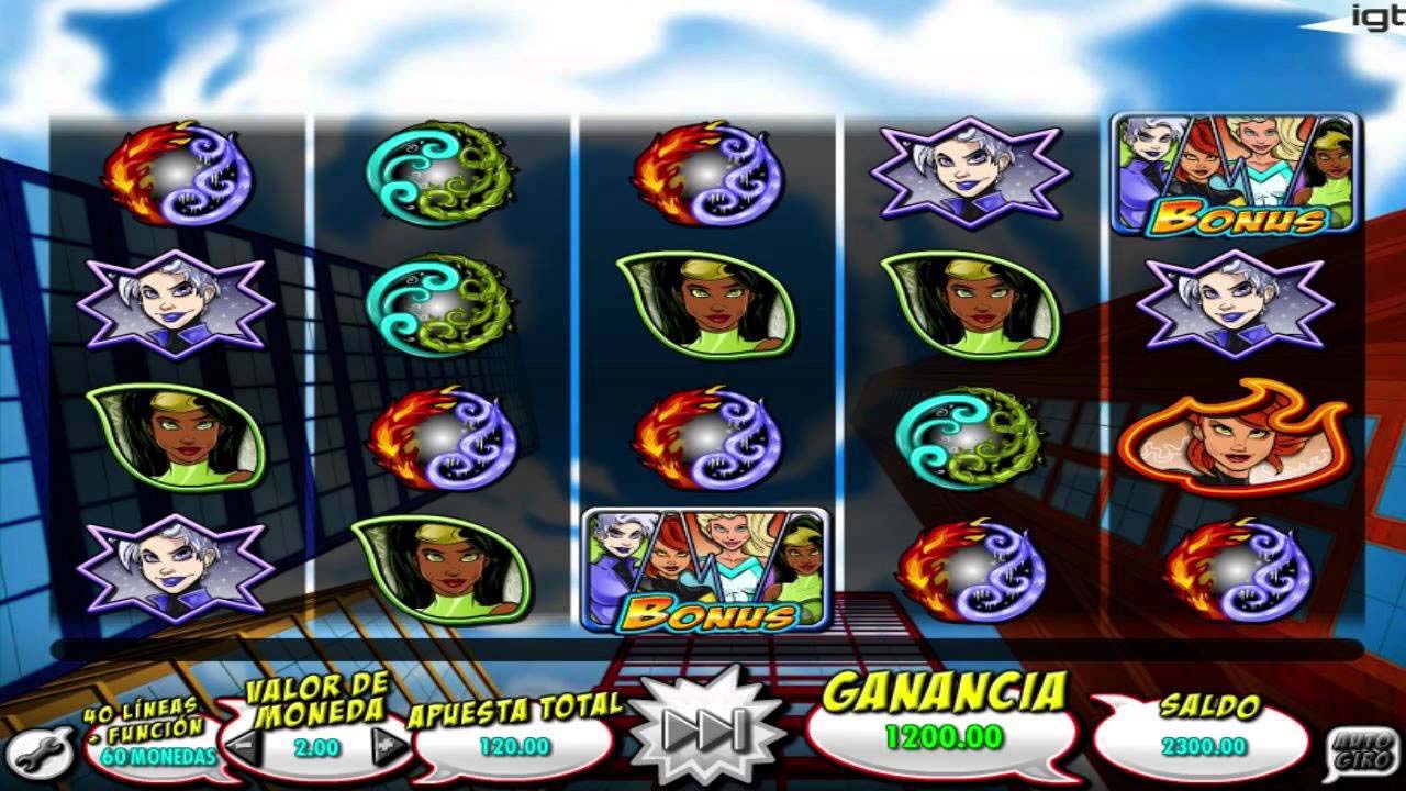 Screenshot of the Natural Powers slot by IGT