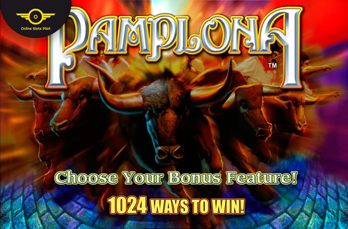 Screenshot of the Pamplona slot by IGT