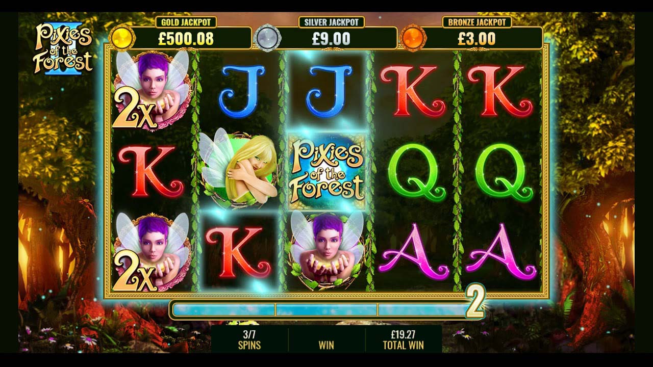 Screenshot of the Pixies of the Forest 2 slot by IGT