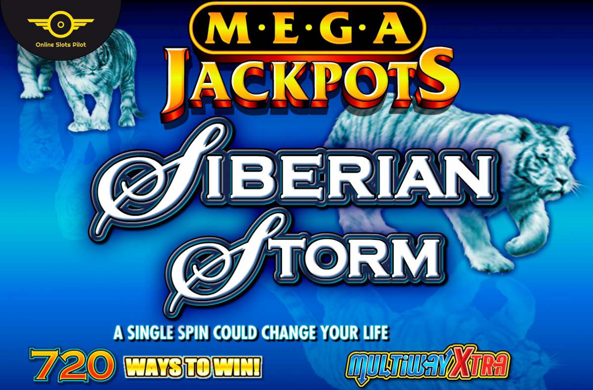 Screenshot of the Siberian Storm Dual Play slot by IGT
