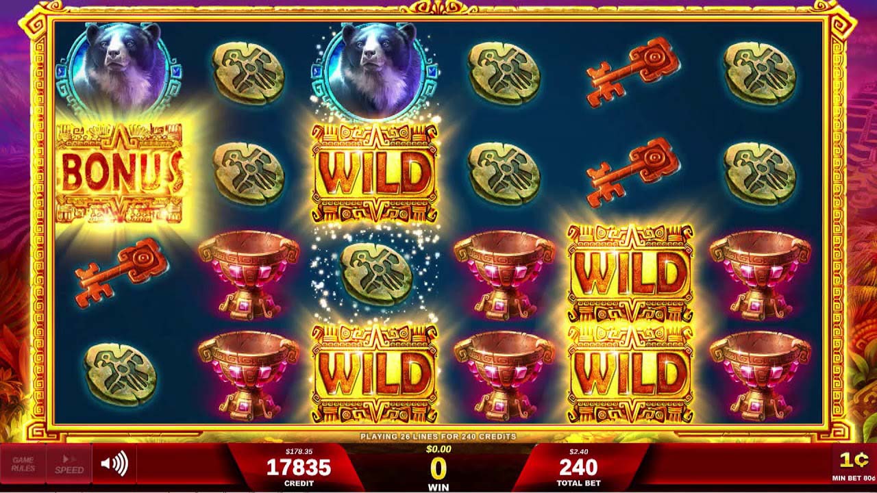 Screenshot of the Solar Disc slot by IGT