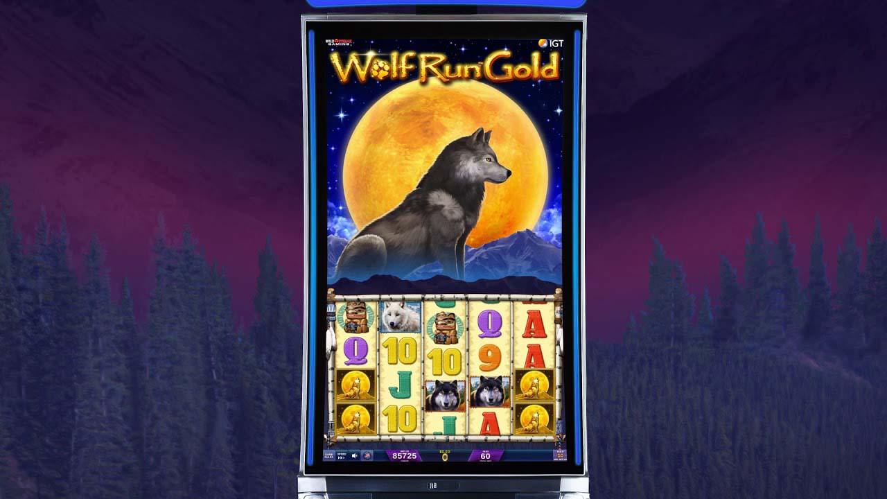 Screenshot of the Wolf Run slot by IGT