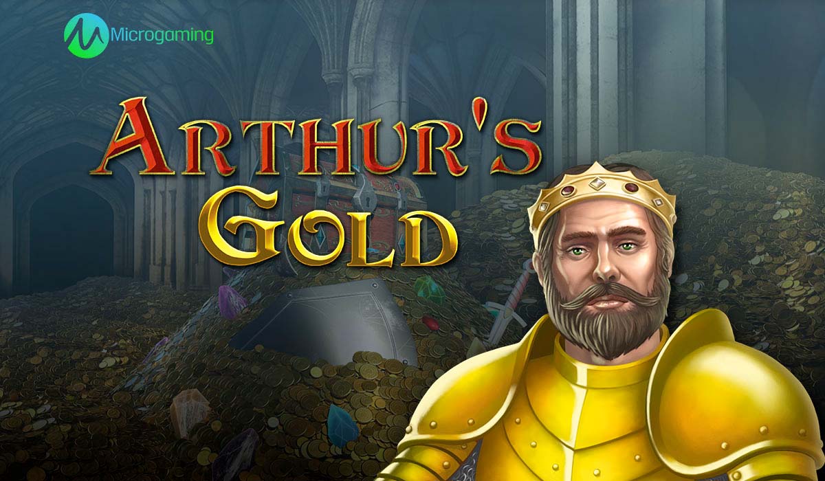Screenshot of the Arthur's Gold slot by Microgaming