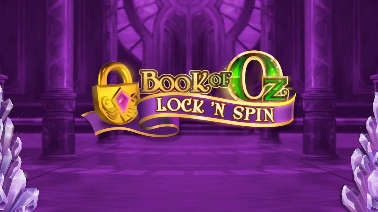 Screenshot of the Book of Oz Lock n Spin Hyperspins slot by Microgaming