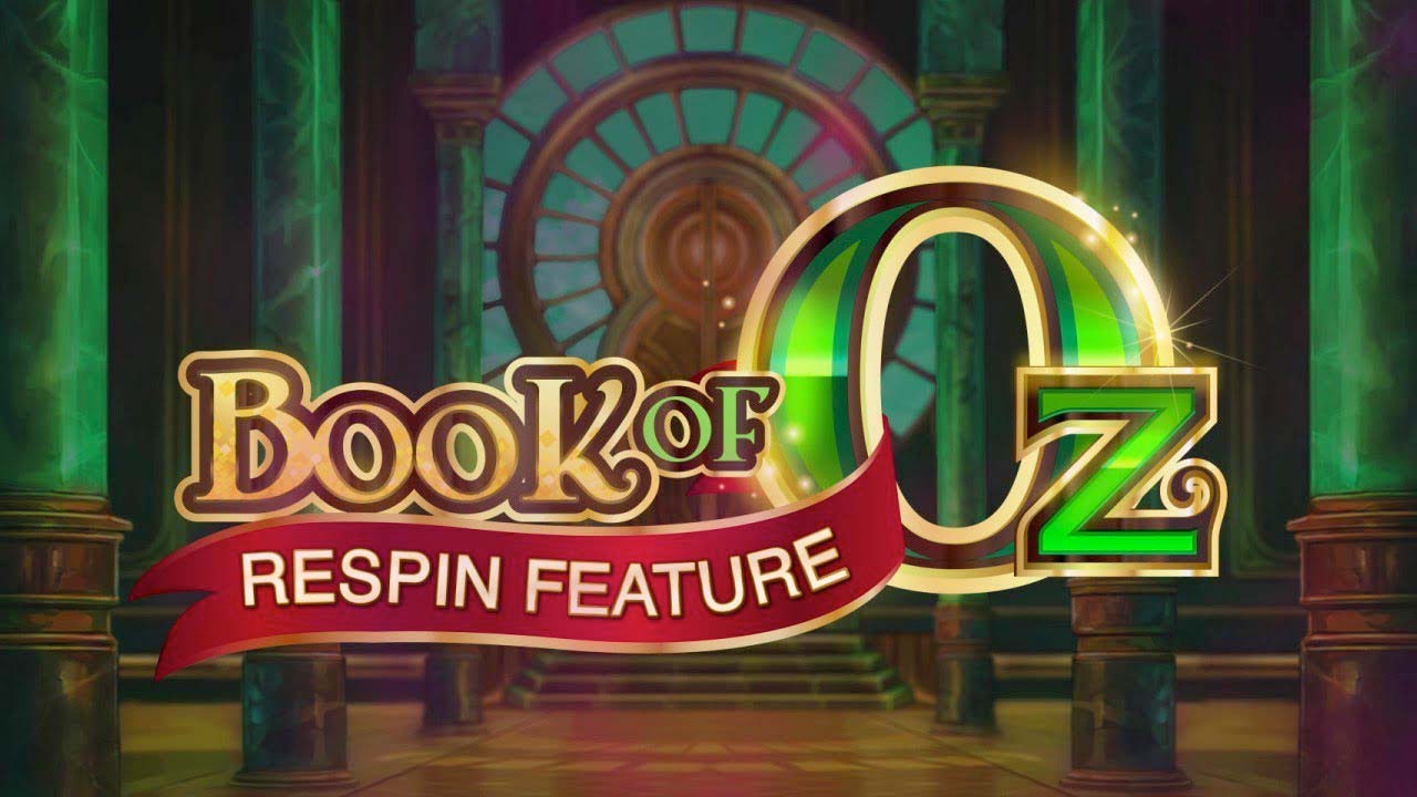 Screenshot of the Book of Oz slot by Microgaming