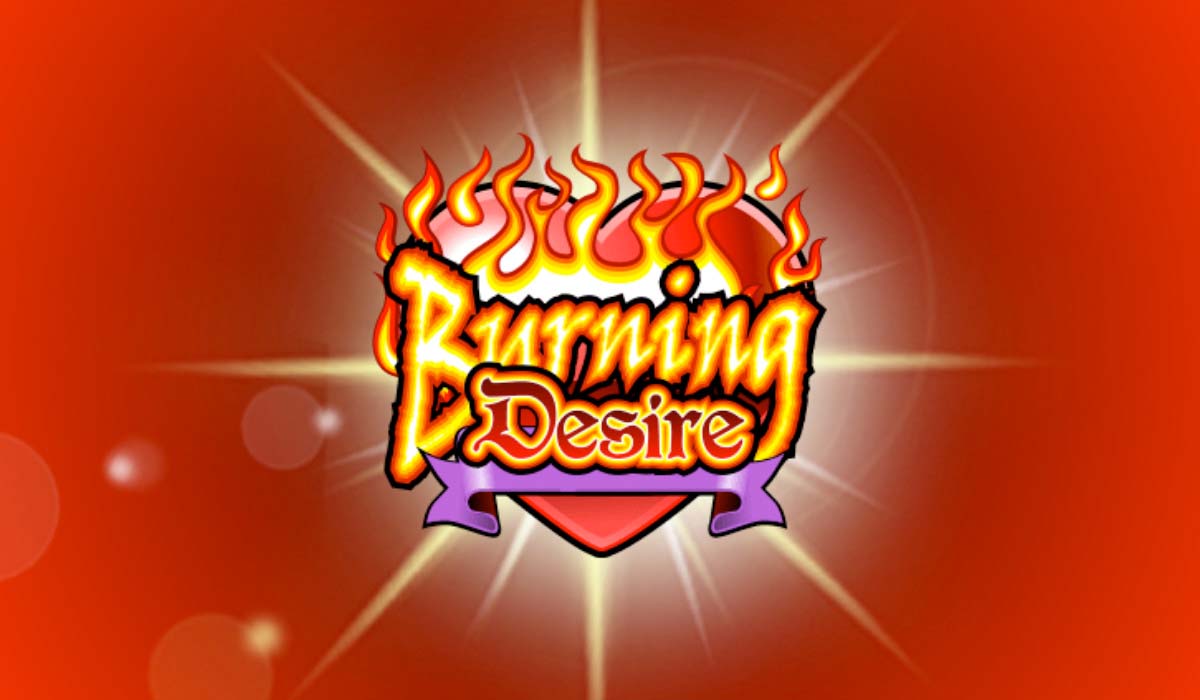 Screenshot of the Burning Desire slot by Microgaming