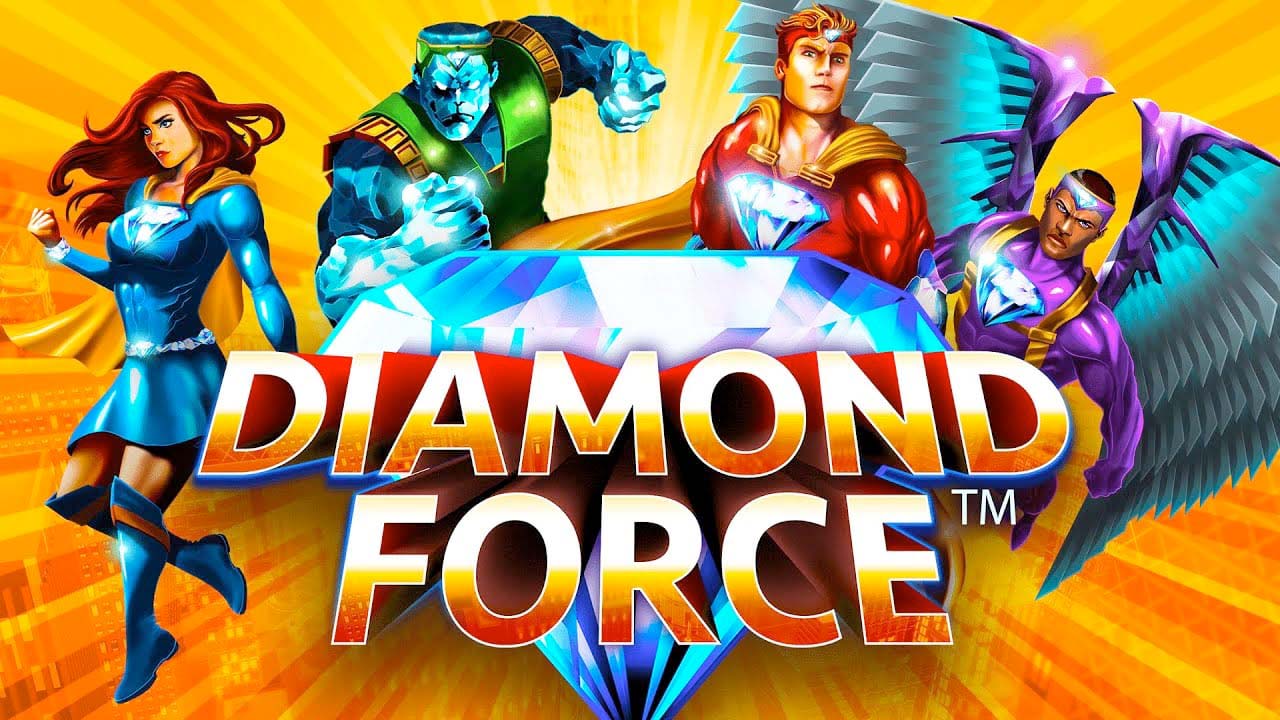 Screenshot of the Diamond Force slot by Microgaming
