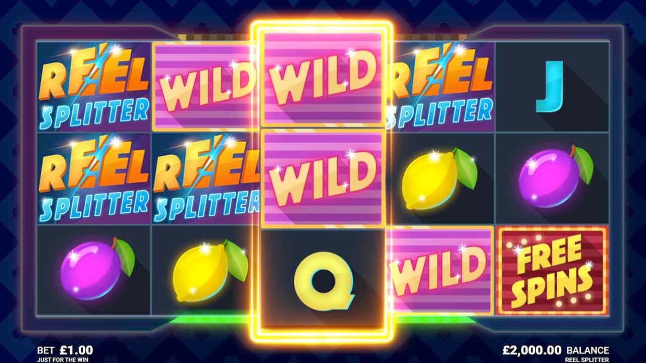 Screenshot of the Reel Splitter slot by Microgaming