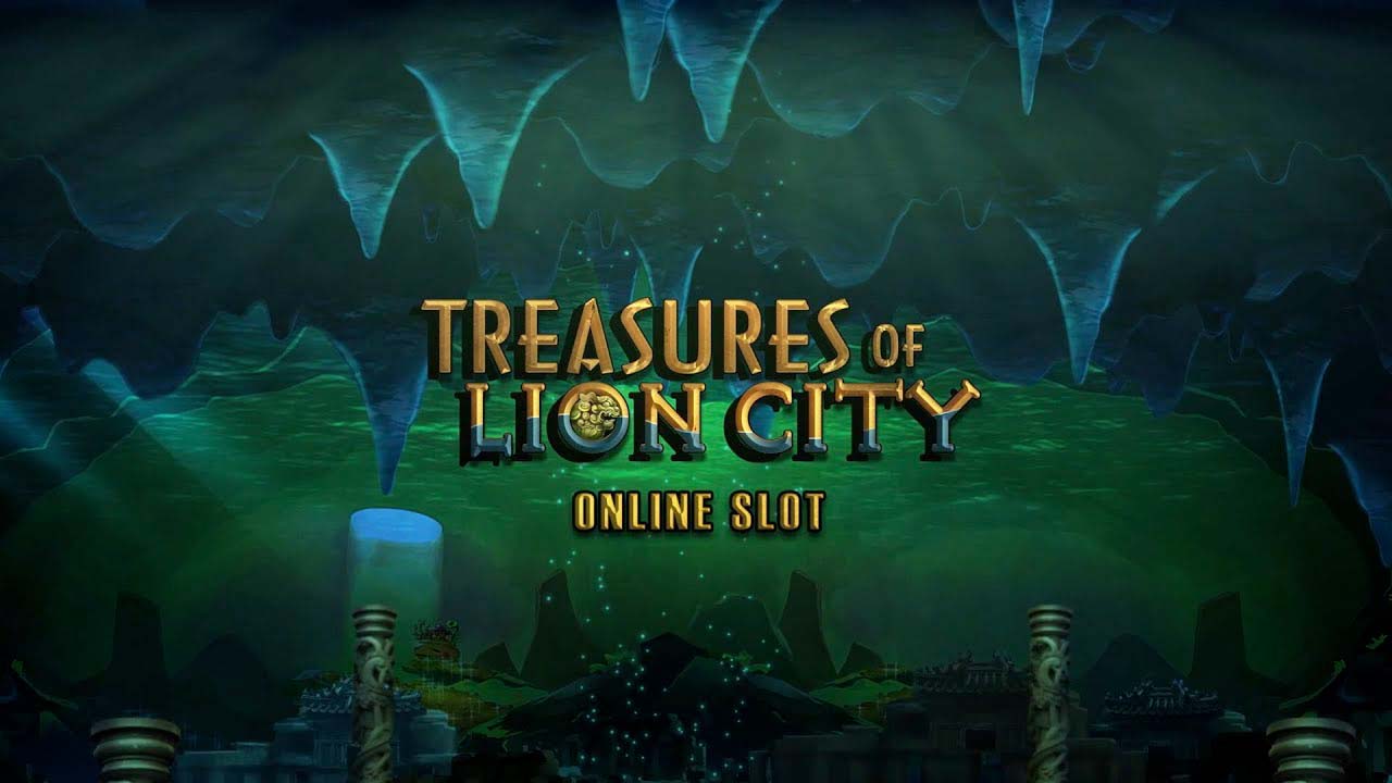 Screenshot of the Treasures of Lion City slot by Microgaming