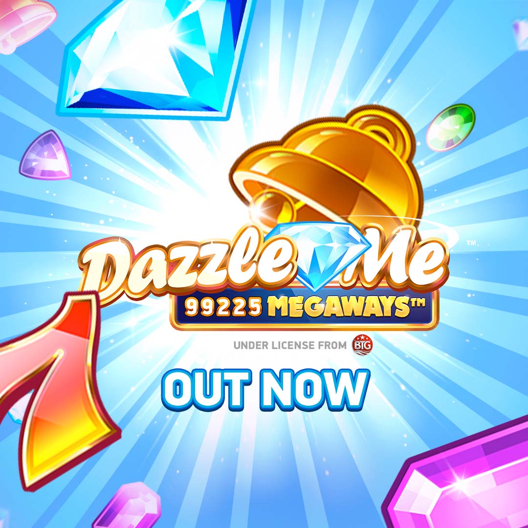 Screenshot of the Dazzle Me Megaways slot by NetEnt