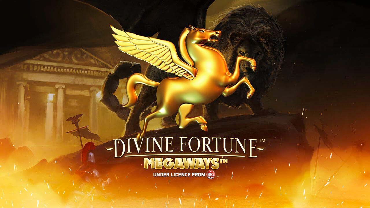 Screenshot of the Divine Fortune Megaways slot by NetEnt