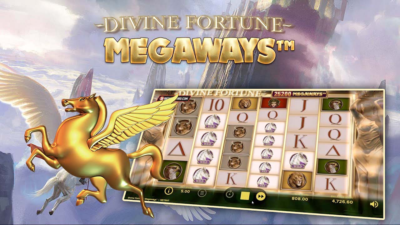 Screenshot of the Divine Fortune slot by NetEnt