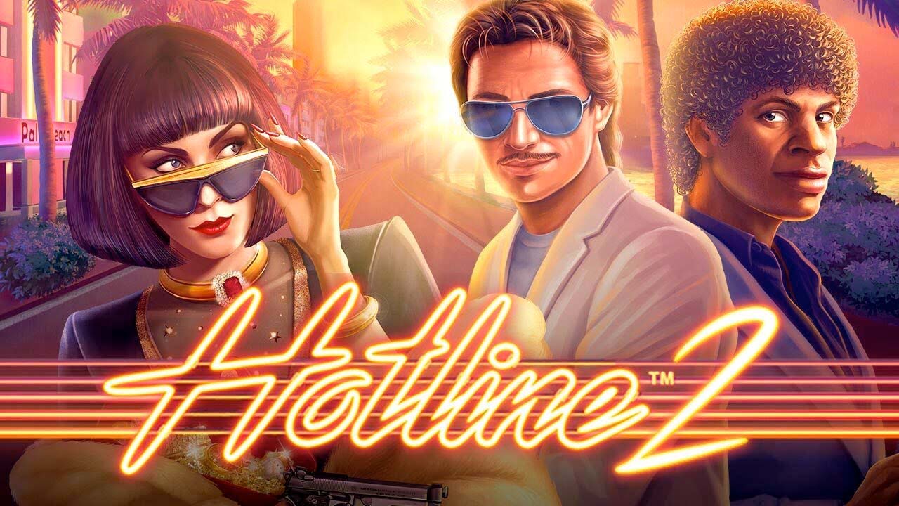 Screenshot of the Hotline 2 slot by NetEnt