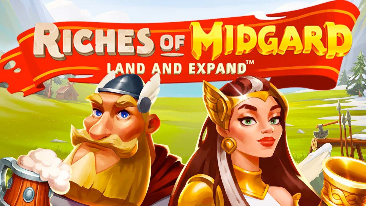 Screenshot of the Riches of Midgard: Land and Expand slot by NetEnt