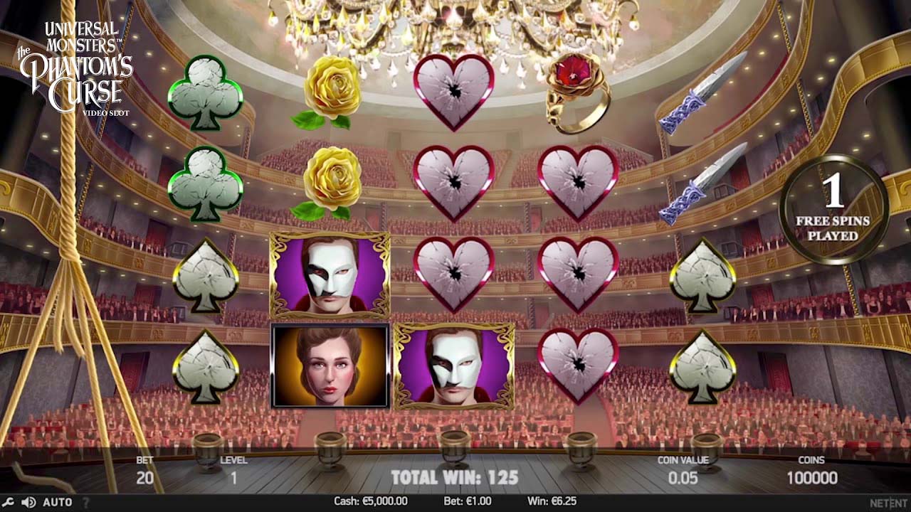 Screenshot of the The Phantoms Curse slot by NetEnt
