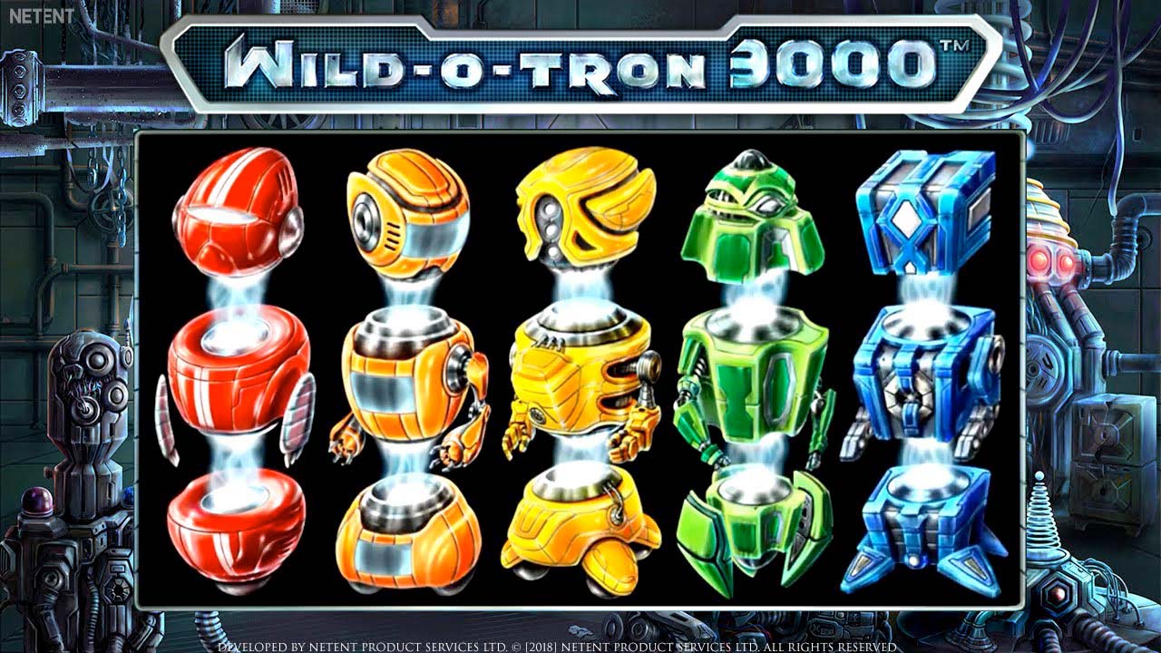 Screenshot of the Wild-O-Tron 3000 slot by NetEnt