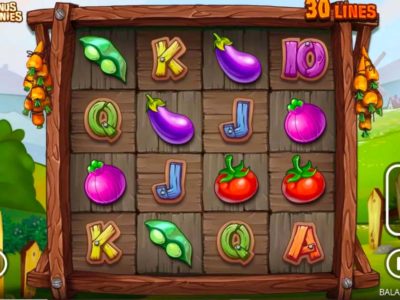 Screenshot of the Bonus Bunnies slot by NoLimit City