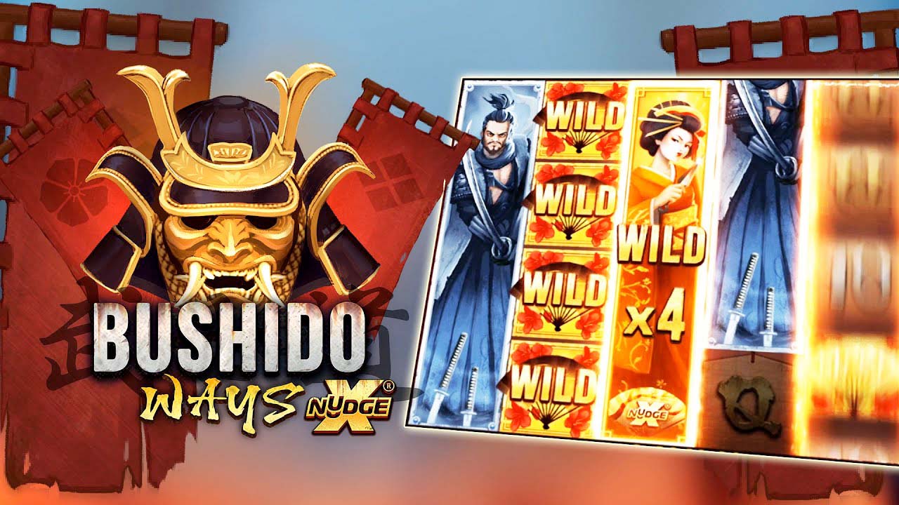 Screenshot of the Bushido Ways xNudge slot by NoLimit City