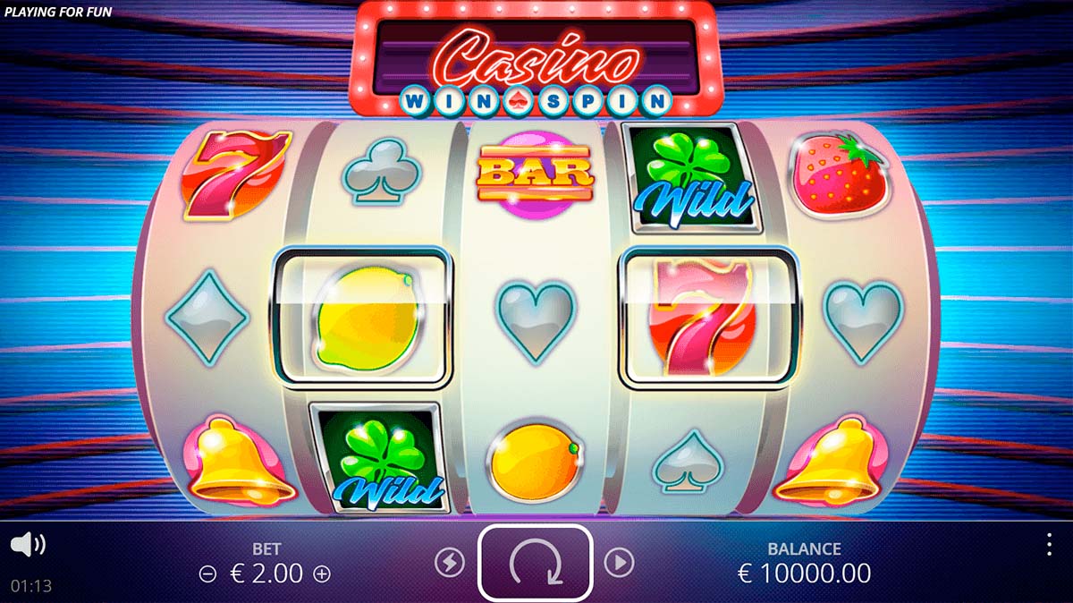 Screenshot of the Casino Win Spin slot by NoLimit City