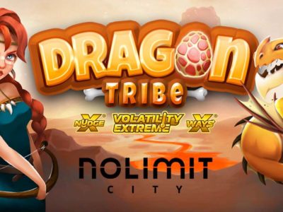 Screenshot of the Dragon Tribe slot by NoLimit City