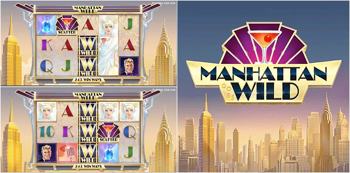 Screenshot of the Manhattan Goes Wild slot by NoLimit City