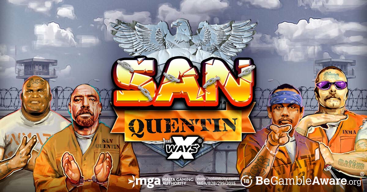 Screenshot of the San Quentin slot by NoLimit City