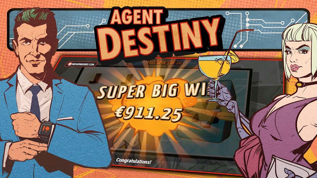 Screenshot of the Agent Destiny slot by Play N Go