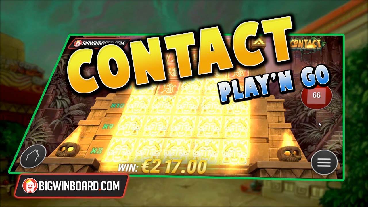 Screenshot of the Contact slot by Play N Go