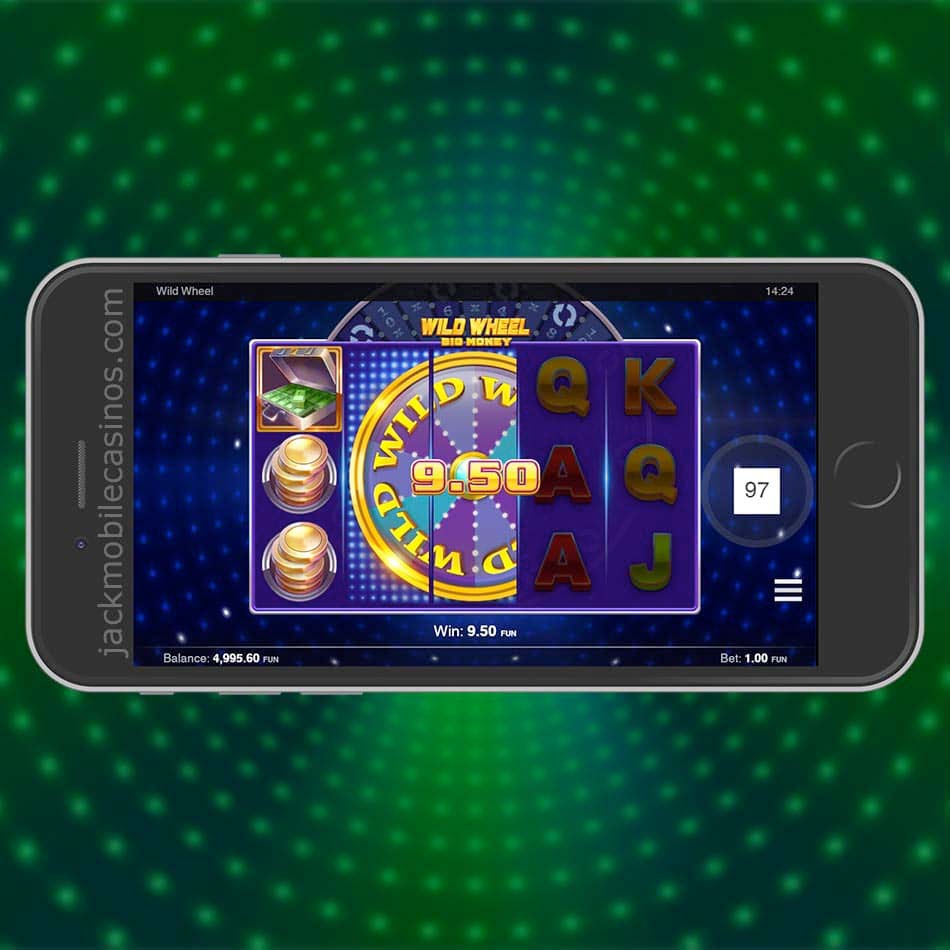 Screenshot of the Money Wheel slot by Play N Go