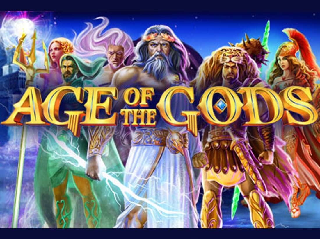 Screenshot of the Age of the Gods slot by Playtech
