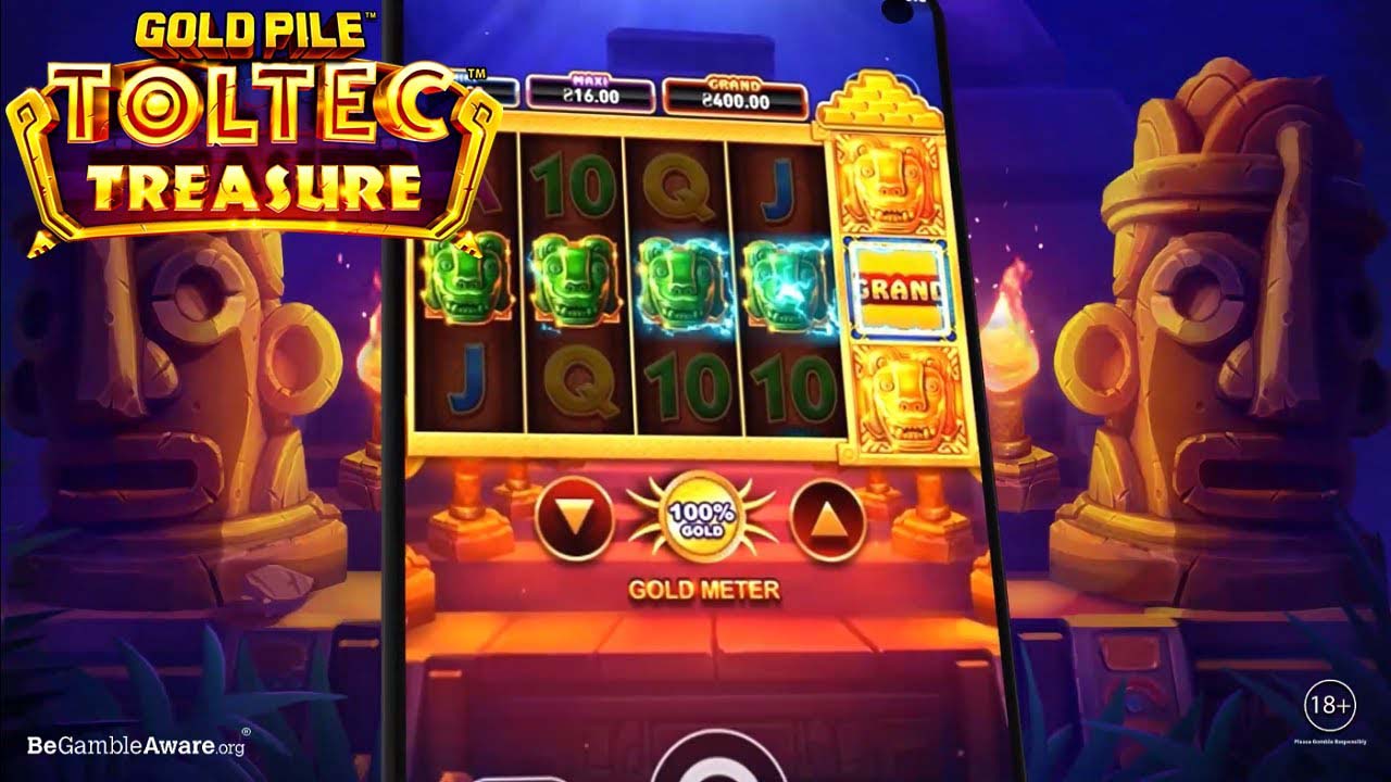 Screenshot of the Gold Pile: New Years Gold slot by Playtech