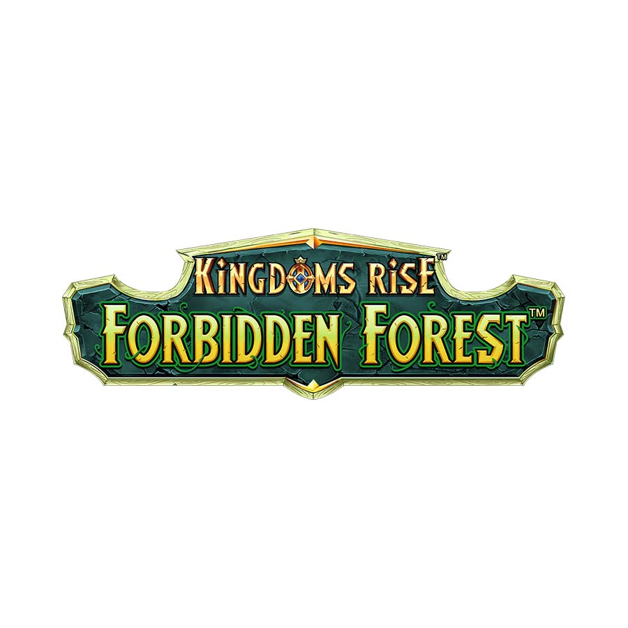 Screenshot of the Kingdoms Rise Forbidden Forest slot by Playtech