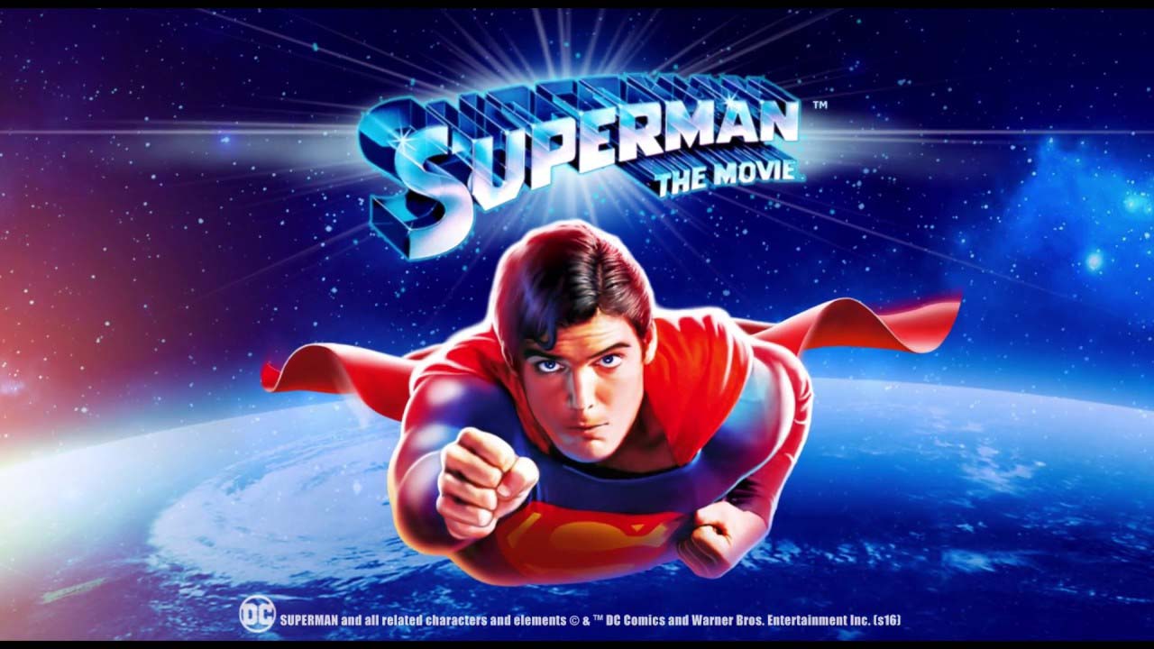 Screenshot of the Superman The Movie slot by Playtech