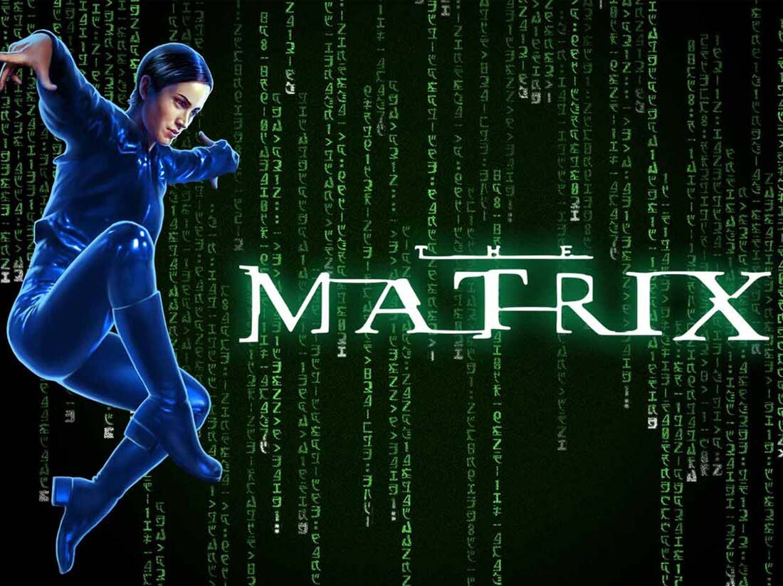 Screenshot of the The Matrix slot by Playtech