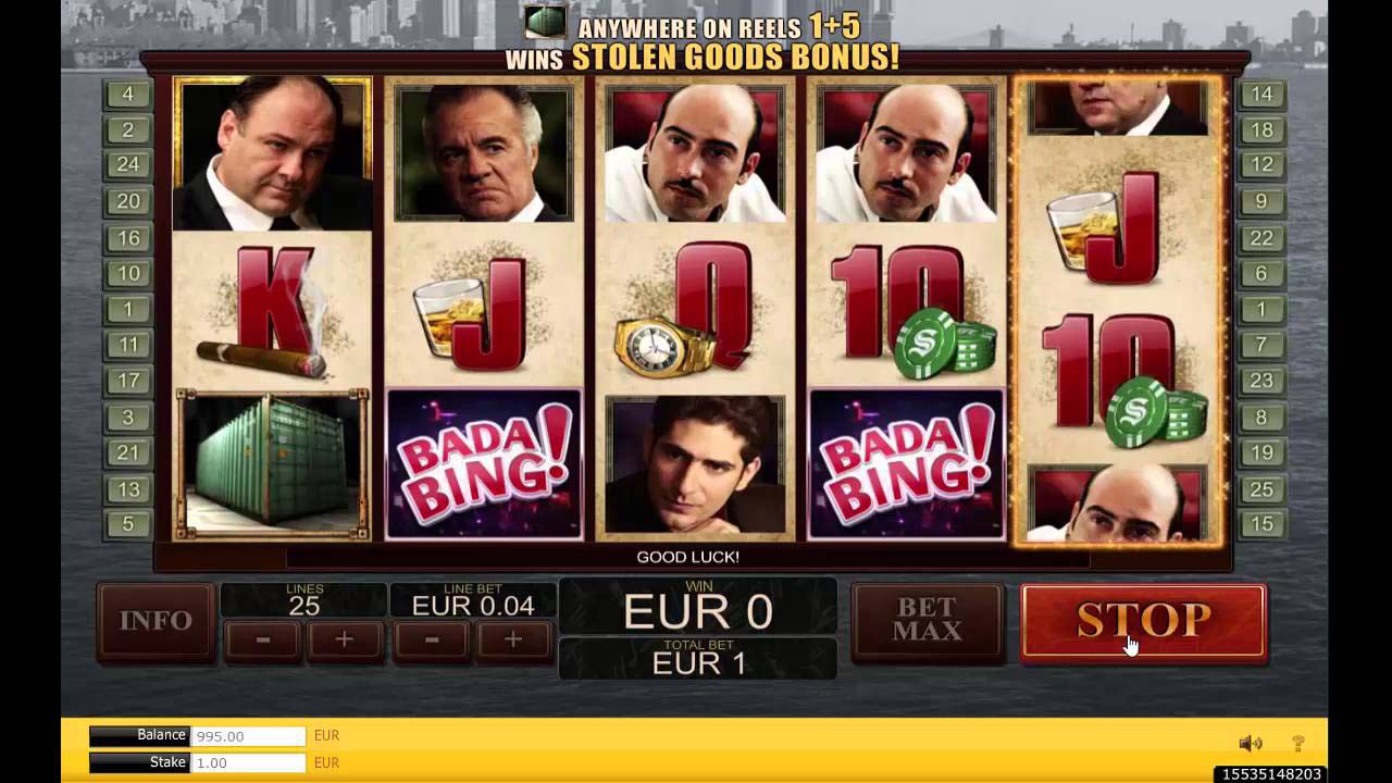 Screenshot of the The Sopranos slot by Playtech
