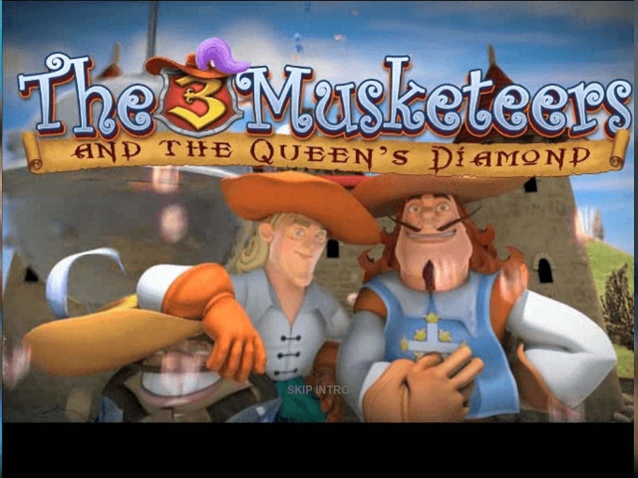 Screenshot of the The Three Musketeers slot by Playtech