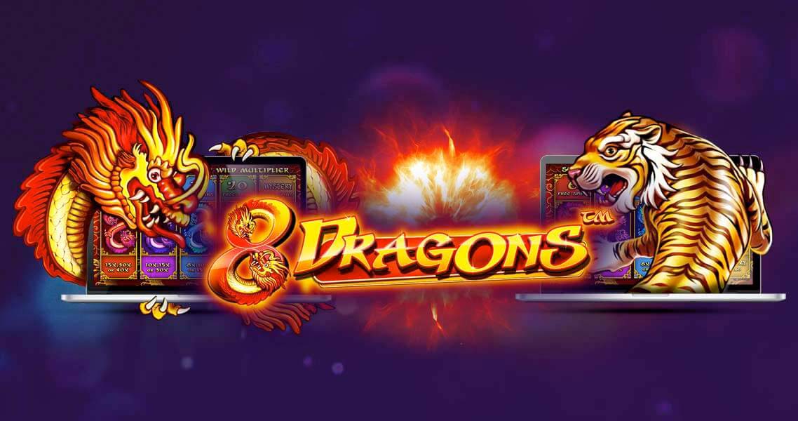 Screenshot of the 8 Dragons slot by Pragmatic Play