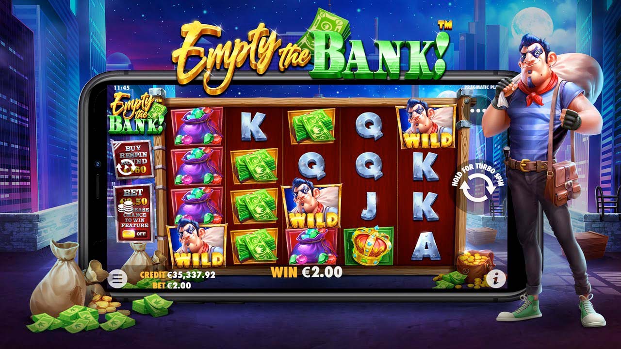 Screenshot of the Empty the Bank slot by Pragmatic Play
