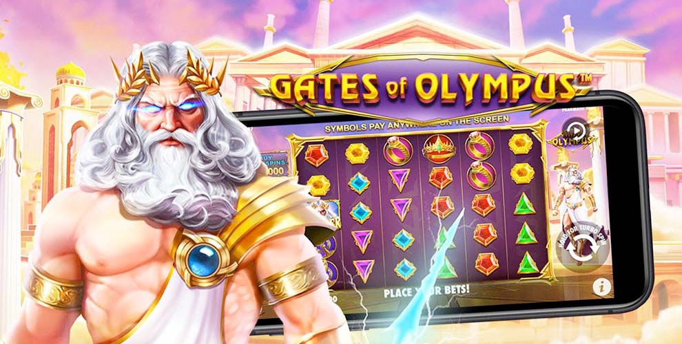 Screenshot of the Gates of Olympus slot by Pragmatic Play