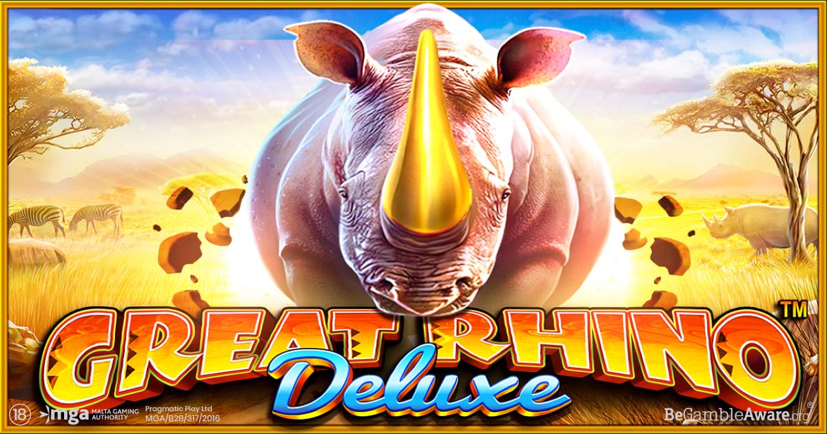 Screenshot of the Great Rhino slot by Pragmatic Play