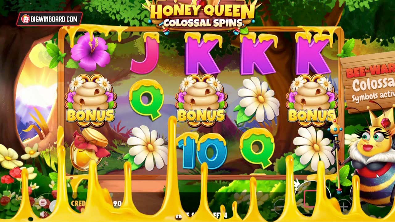 Screenshot of the Honey Honey Honey slot by Pragmatic Play