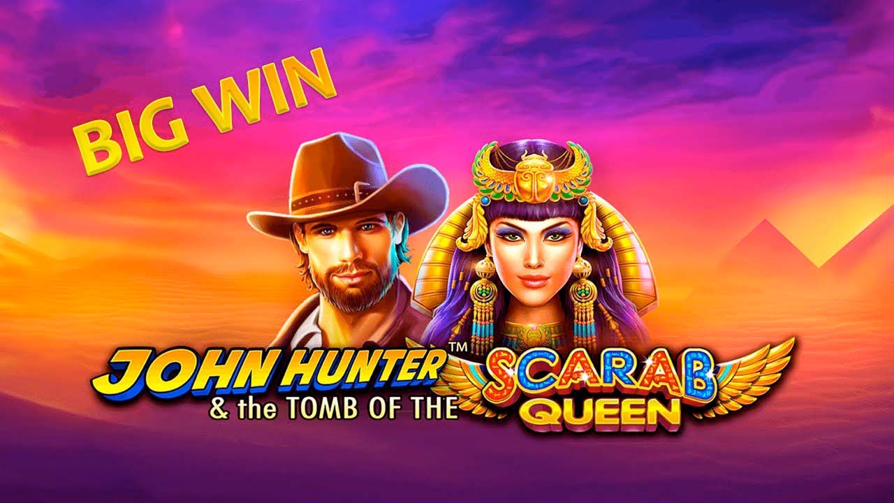 Screenshot of the John Hunter and the Tomb of the Scarab Queen slot by Pragmatic Play